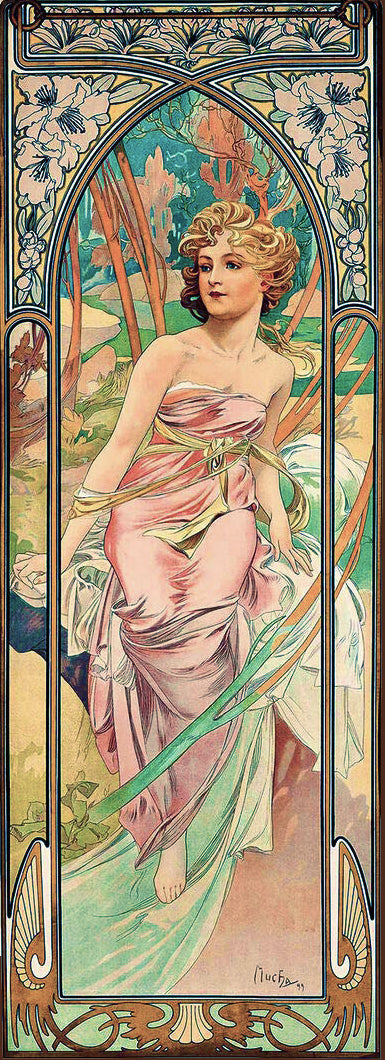 The Moon Artist: Alphonse Mucha  JadedGemShop Diamond Painting Kit –  Jaded Gem Shop