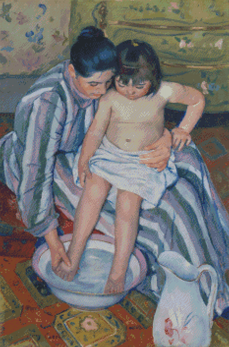 The Child's Bath | Mary Cassatt