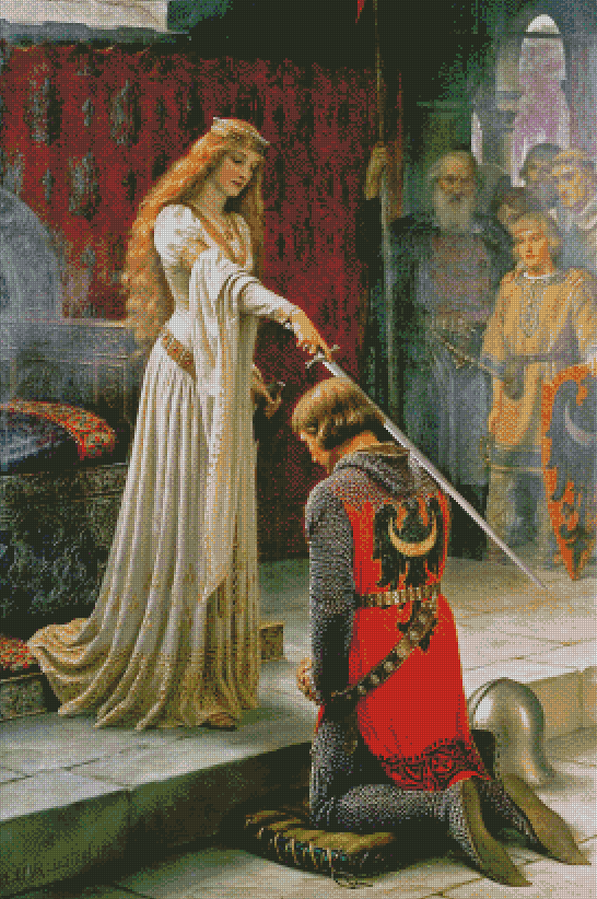 The Accolade | Edmund Blair Leighton