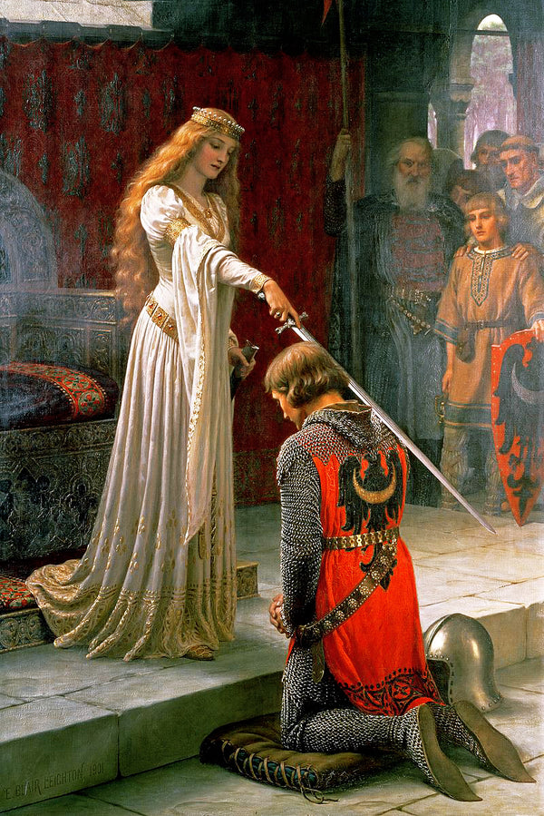 The Accolade | Edmund Blair Leighton – Jaded Gem Shop