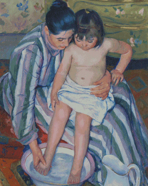 The Child's Bath | Mary Cassatt