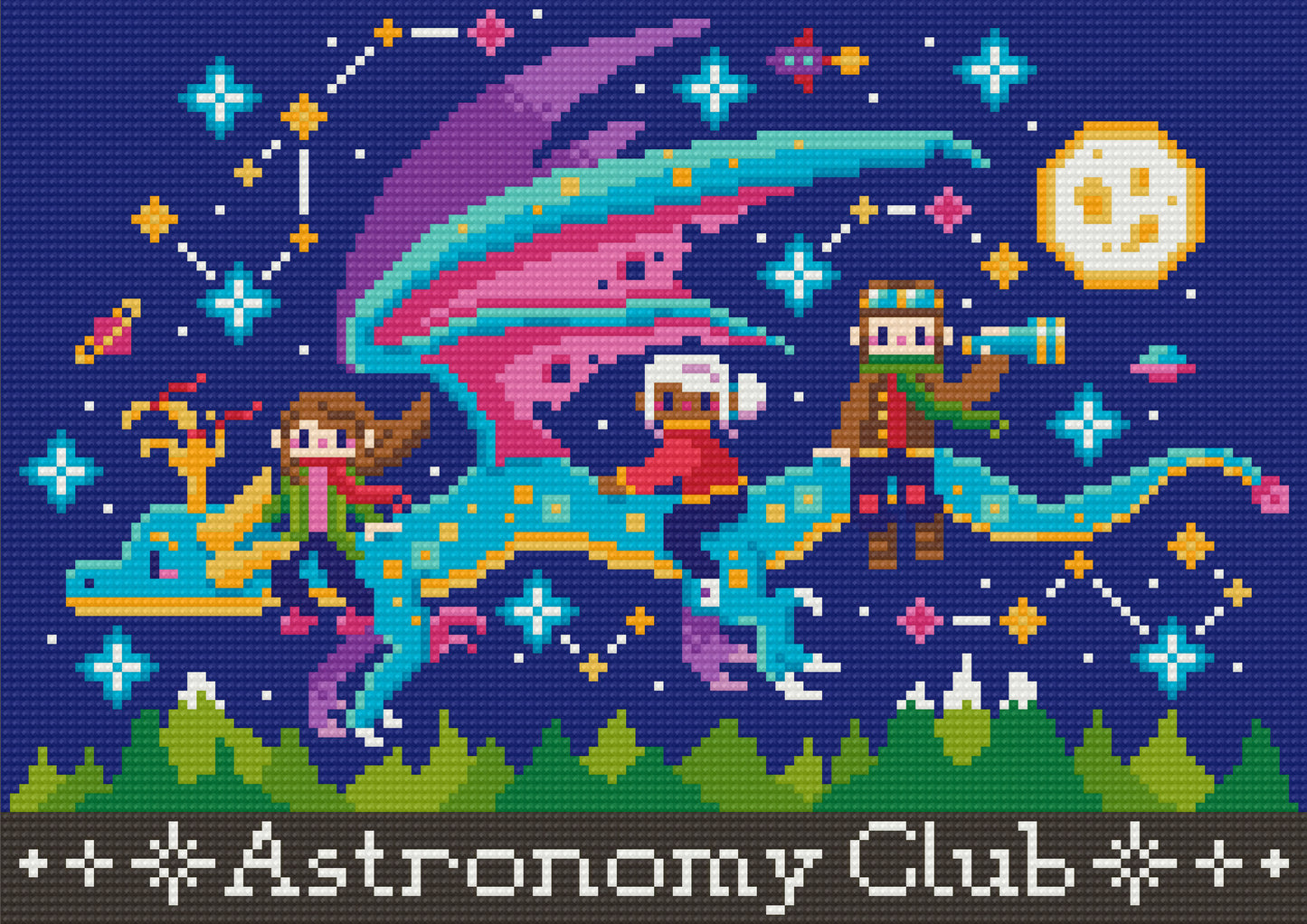 Astronomy Club | Pixel Charted