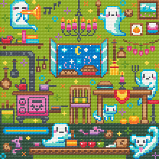 Ghost Party | Pixel Charted