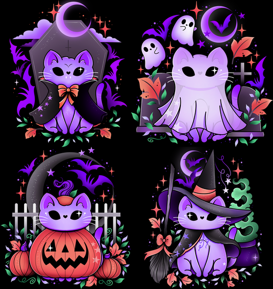 Halloween Kitties