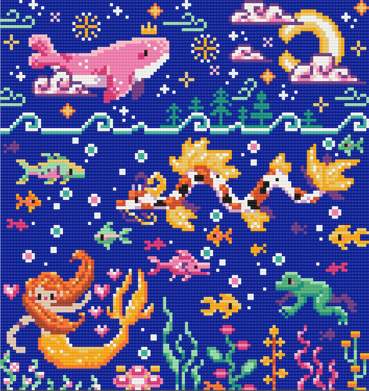 Summertime Magic | Pixel Charted