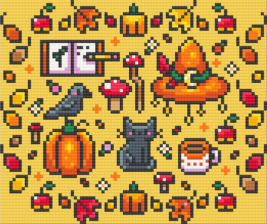 Autumn Witches Collection | Pixel Charted