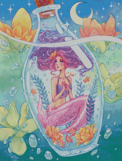 Mermaid In A Bottle