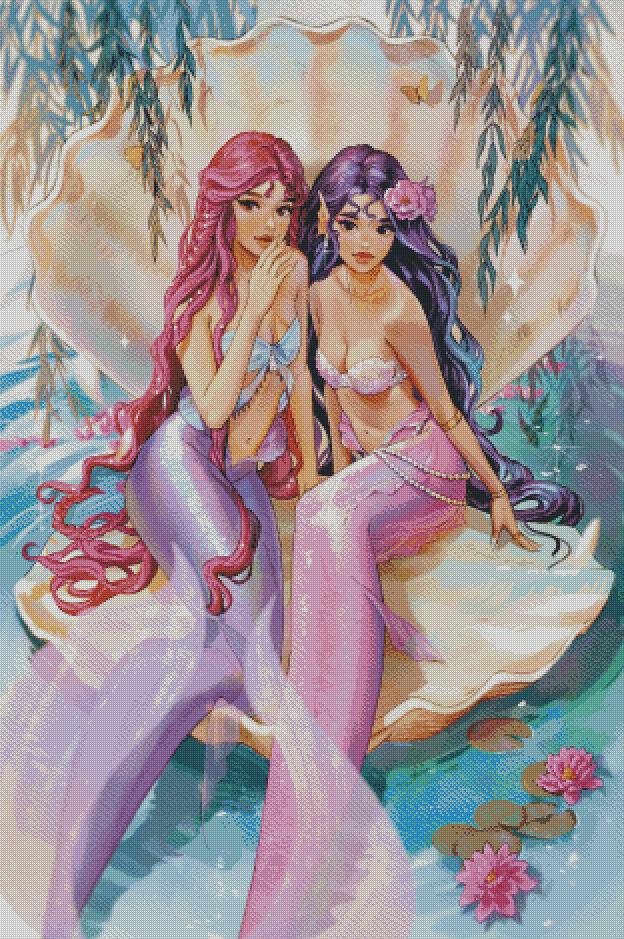 A Mermaids Bath Artist: Toshia San